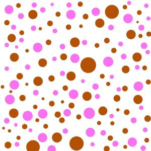 Abstract Pinkand Brown Dots Pattern PNG image