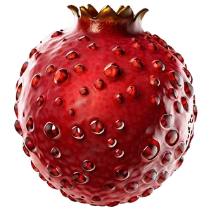 Abstract Pomegranate Design PNG Rcn13 PNG
