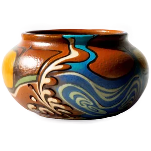Abstract Pottery Art PNG 06132024