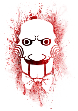 Abstract Puppet Splatter Art PNG