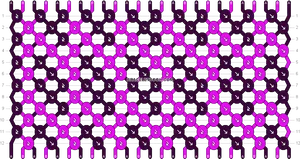Abstract Purple Cyber Code Pattern
