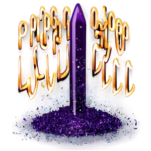 Abstract Purple Glitter PNG Sdb38 PNG