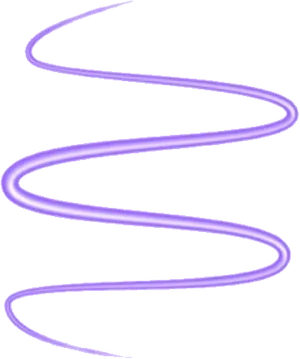 Abstract Purple Neon Spiral PNG image