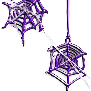 Abstract Purple Spider Web Art PNG image