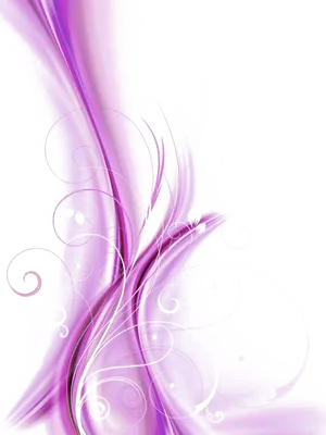 Abstract Purple Swirlson Black Background PNG image