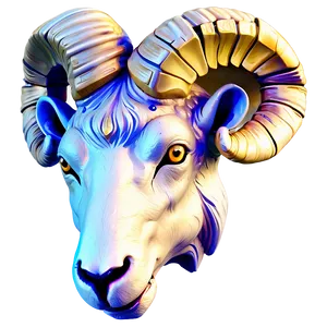 Abstract Ram Head Graphic PNG Qnv77 PNG