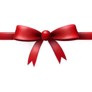 Abstract Red Bow PNG 05252024