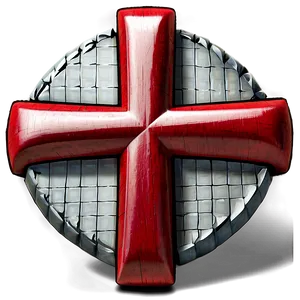 Abstract Red Cross Png 80 PNG image