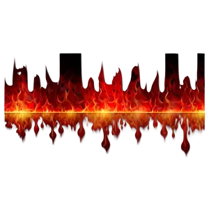 Abstract Red Fire Design Png 06252024 PNG image