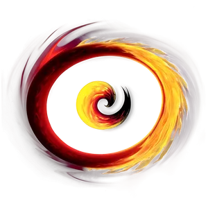 Abstract Red Fire Swirl PNG 06252024 PNG