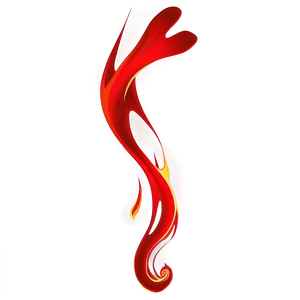 Abstract Red Fire Swirl Png 12 PNG image