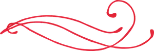 Abstract Red Line Artwork PNG image