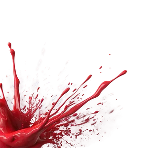 Abstract Red Splash Png Ktg PNG image