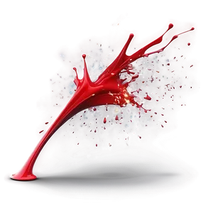 Abstract Red Splash Png Wqa58 PNG image