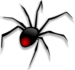 Abstract Red Spot Black Background PNG image