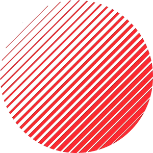 Abstract Red Striped Circle PNG image