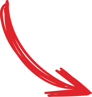 Abstract Red Swoosh Graphic PNG image