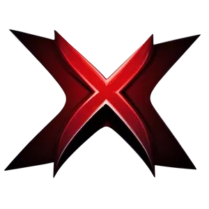 Abstract Red X Logo Png Uiq7 PNG image