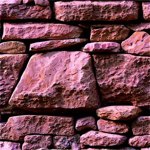 Abstract Rock Wall PNG 06292024