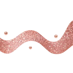 Abstract Rose Gold Glitter Waves PNG 60 PNG