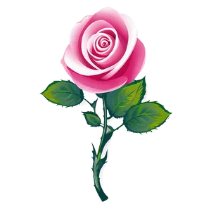 Abstract Rose PNG 37