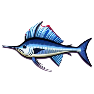 Abstract Sailfish Image Png 8 PNG image