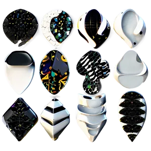 Abstract Shapes For Contemporary Art PNG Yuj