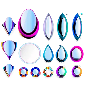 Abstract Shapes For Minimal Design PNG Apy