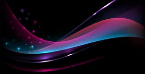 Abstract Shiny Waves Background PNG image