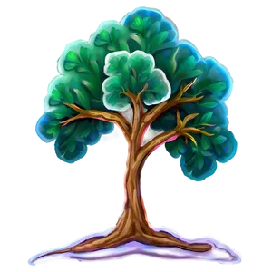 Abstract Small Tree PNG Buu