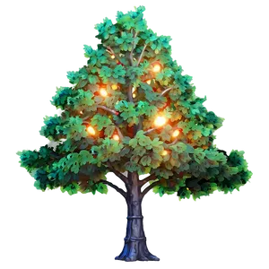 Abstract Small Tree PNG Mts74 PNG