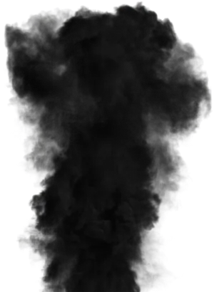 Abstract Smoke Plume Graphic PNG image