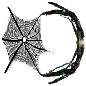 Abstract Spider Web Art
