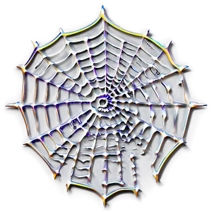 Abstract Spider Web Art PNG image