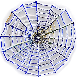 Abstract Spider Web Artwork