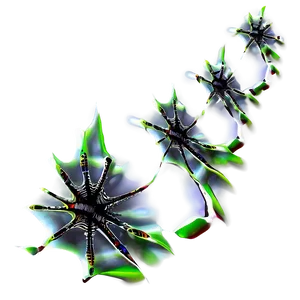 Abstract Spider Web Artwork PNG