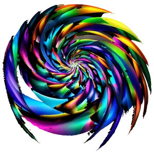 Abstract Spiral Art PNG 51