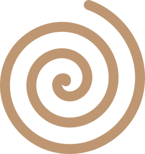 Abstract Spiral Design PNG image