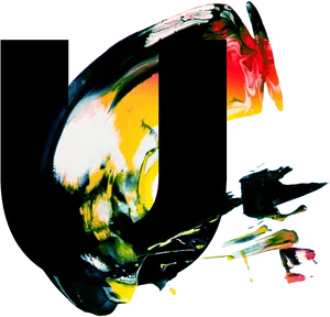 Abstract Splash Artwork PNG