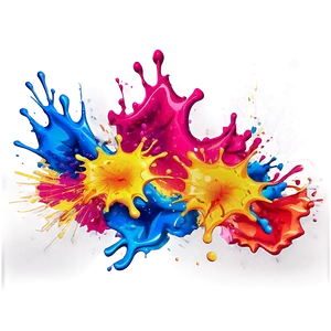 Abstract Splash Effect PNG 42