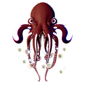 Abstract Squid Pattern Png Qcs38 PNG image