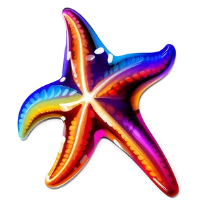 Abstract Starfish Icon PNG Plq