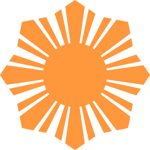 Abstract Sunburst Graphic PNG image