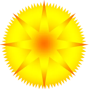 Abstract Sunburst Graphic PNG image