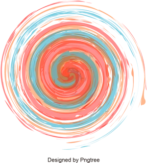 Abstract Swirl Artwork PNG image