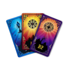 Abstract Tarot Cards PNG Cdh7 PNG