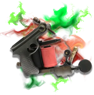 Abstract Tattoo Machine Art PNG