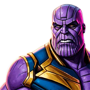 Abstract Thanos Art Png 35 PNG image