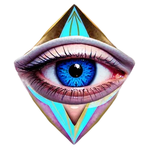 Abstract Third Eye Art PNG 51