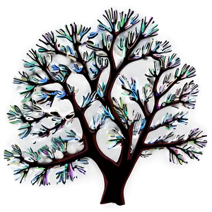 Abstract Tree Branches PNG 27